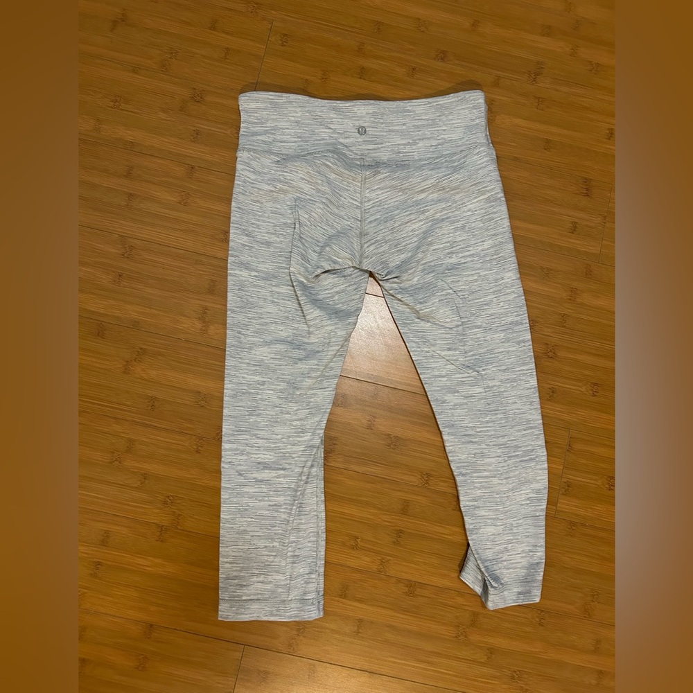 lululemon athletica Light Heather Gray Leggings